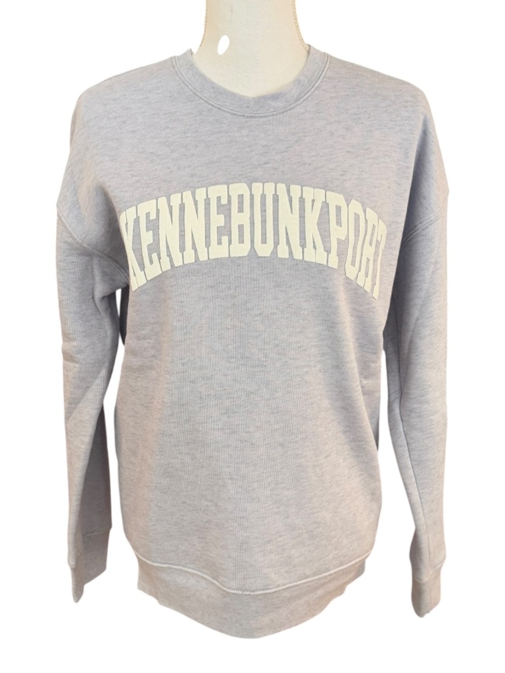 Oat Collective Blue Kennebunkport Graphic Sweatshirt Pullover Medium NWT